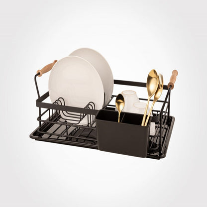 Compact Dish Rack with Handles