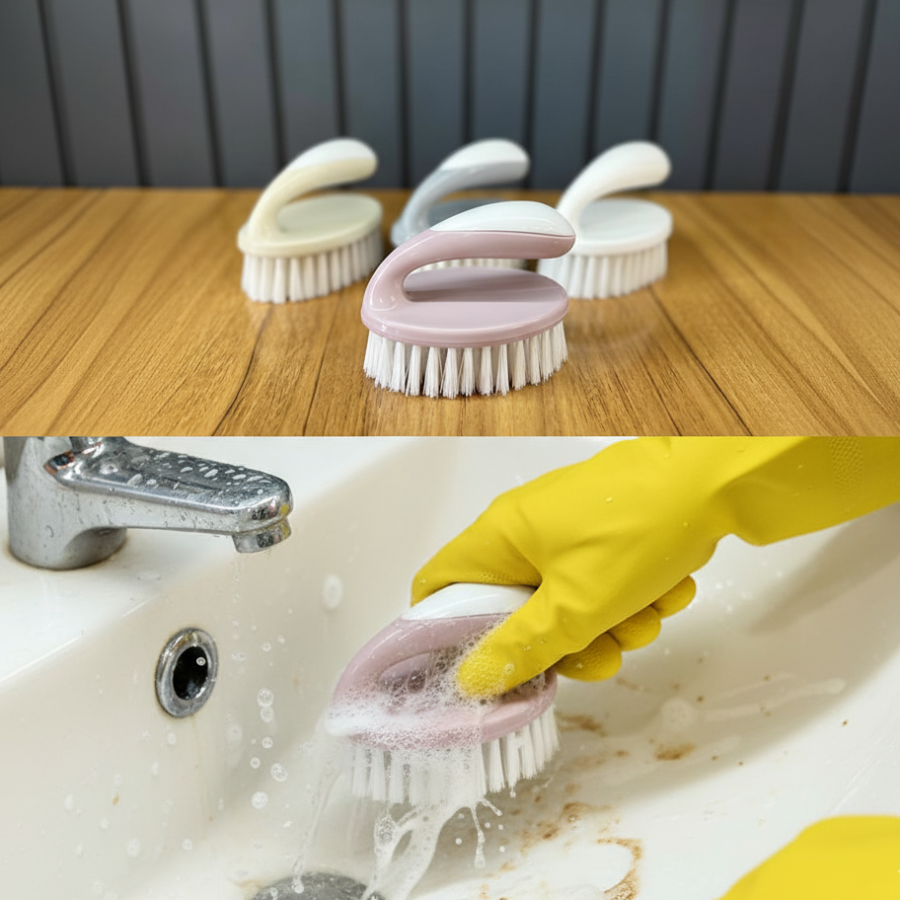 Premium SmoothScrub Laundry Brush