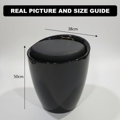 ComfortVault Luxe Storage Stool